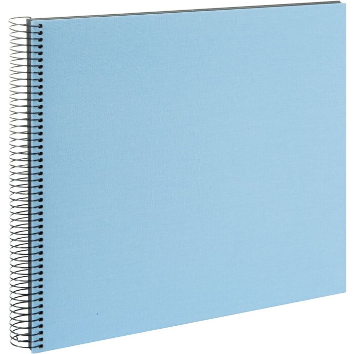 Goldbuch Album a spirale Bella Vista azzurro 35x30 cm 40 pagine nere