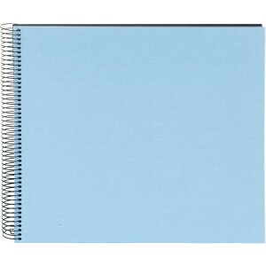 Goldbuch Album a spirale Bella Vista azzurro 35x30 cm 40 pagine nere