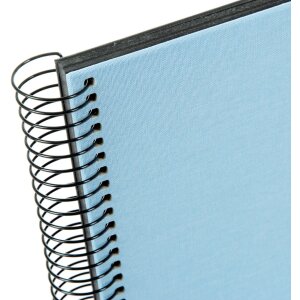 Goldbuch Album a spirale Bella Vista azzurro 35x30 cm 40 pagine nere