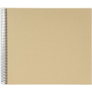 Goldbuch Album a spirale Bella Vista beige 35x30 cm 40 pagine bianche