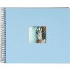 Goldbuch Album a spirale Bella Vista azzurro 34x30 cm 40 pagine nere