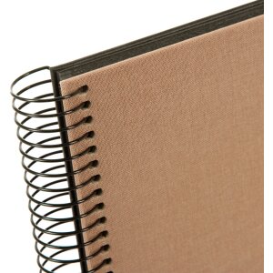 Goldbuch Album a spirale Bella Vista nocciola 35x30 cm 40 pagine nere