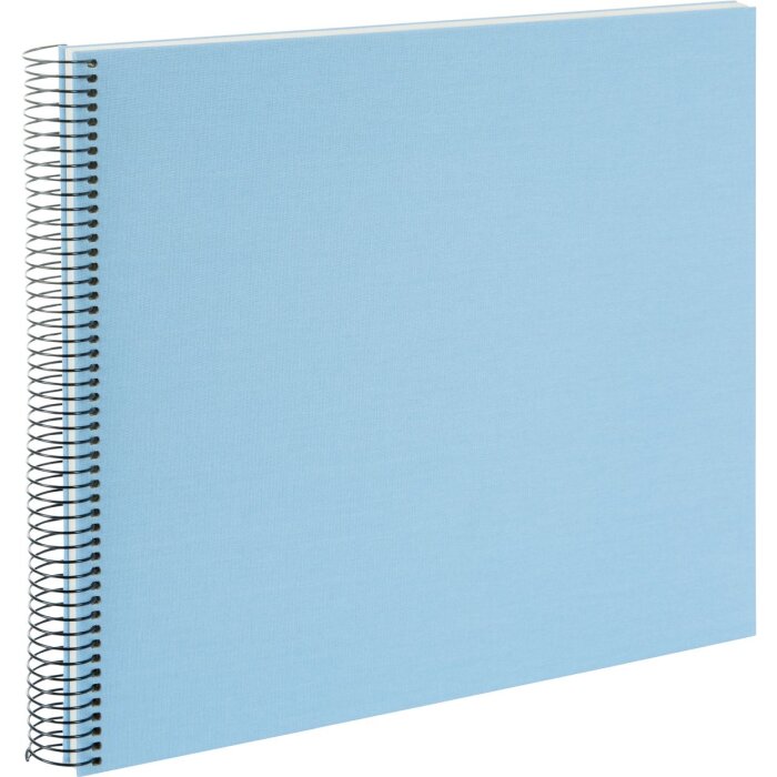 Album a spirale Goldbuch Bella Vista azzurro 35x30 cm 40 pagine bianche