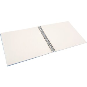 Album a spirale Goldbuch Bella Vista azzurro 35x30 cm 40 pagine bianche