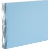 Album a spirale Goldbuch Bella Vista azzurro 35x30 cm 40 pagine bianche