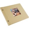Goldbuch Album a vite Bella Vista beige 30x25 cm 40 pagine bianche
