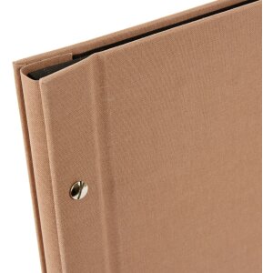 Goldbuch Album a vite Bella Vista nocciola 30x25 cm 40 pagine nere