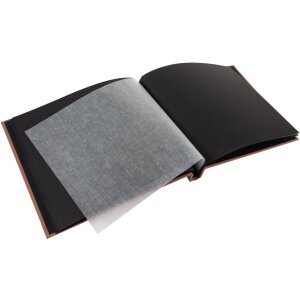 Goldbuch Album a vite Bella Vista nocciola 30x25 cm 40 pagine nere