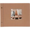 Goldbuch Album a vite Bella Vista nocciola 30x25 cm 40 pagine nere