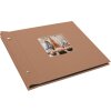 Goldbuch Album a vite Bella Vista nocciola 30x25 cm 40 pagine nere