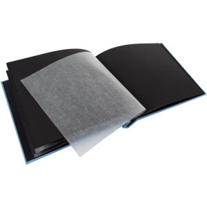 Goldbuch Album a vite Bella Vista azzurro 30x25 cm 40 pagine nere