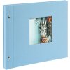 Goldbuch Album a vite Bella Vista azzurro 30x25 cm 40 pagine nere