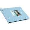 Goldbuch Album a vite Bella Vista azzurro 30x25 cm 40 pagine nere