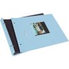 Goldbuch Album a vite Bella Vista azzurro 30x25 cm 40 pagine nere