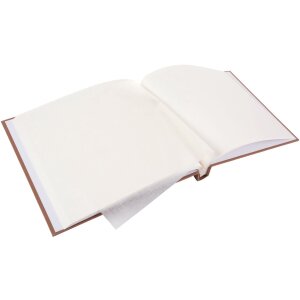 Goldbuch Album a vite Bella Vista nocciola 30x25 cm 40 pagine bianche