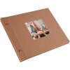 Goldbuch Album a vite Bella Vista nocciola 30x25 cm 40 pagine bianche