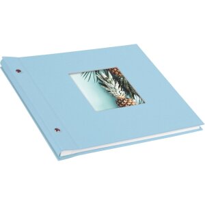 Goldbuch Album a vite Bella Vista azzurro 30x25 cm 40 pagine bianche