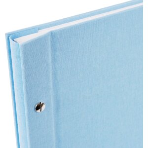 Goldbuch Album a vite Bella Vista azzurro 30x25 cm 40 pagine bianche