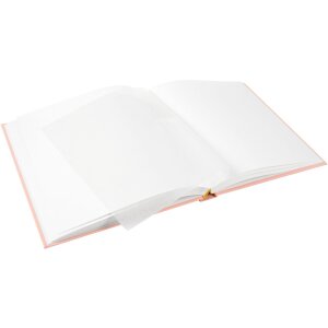 Goldbuch Album fotografico Linum 2.0 rosé famiglia felicità 30x31 cm 60 pagine bianche