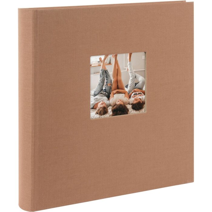 Goldbuch Album fotografico Bella Vista Nocciola 30x31 cm 60 pagine nere