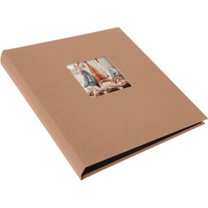 Goldbuch Album fotografico Bella Vista Nocciola 30x31 cm 60 pagine nere