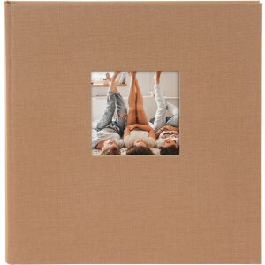 Goldbuch Album fotografico Bella Vista Nocciola 30x31 cm 60 pagine bianche