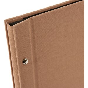 Goldbuch Album a vite Bella Vista nocciola 39x31 cm 40 pagine nere