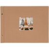 Goldbuch Album a vite Bella Vista nocciola 39x31 cm 40 pagine nere