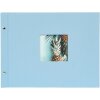 Goldbuch Album a vite Bella Vista azzurro 39x31 cm 40 pagine nere