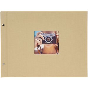 Goldbuch Album a vite Bella Vista beige 39x31 cm 40 pagine bianche