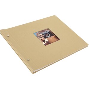 Goldbuch Album a vite Bella Vista beige 39x31 cm 40 pagine bianche