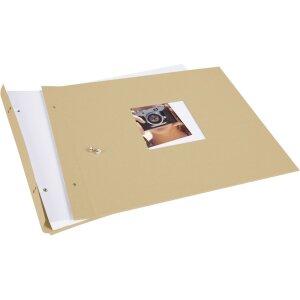 Goldbuch Album a vite Bella Vista beige 39x31 cm 40 pagine bianche