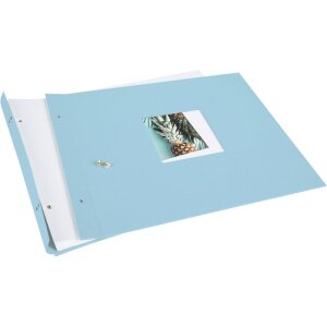 Goldbuch Album a vite Bella Vista azzurro 39x31 cm 40 pagine bianche