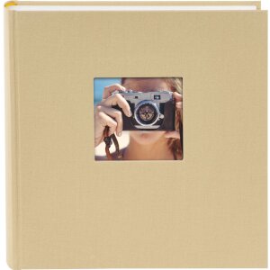 Goldbuch Album fotografico jumbo Bella Vista Beige 30x31 cm 100 pagine bianche