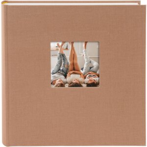 Goldbuch Album fotografico Jumbo Bella Vista Nocciola 30x31 cm 100 pagine bianche