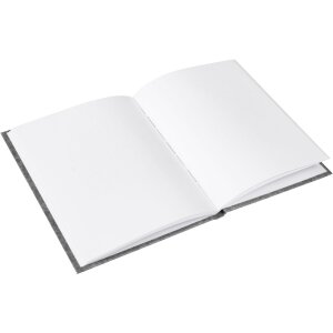 Goldbook Touring Book Edelweiss grigio 16,5x13,3 cm 96 pagine bianche