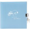 Goldbuch Diario cheeky & free azzurro con serratura 16,5x16,5 cm 96 pagine bianche