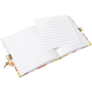 Agenda Goldbuch Celebrate! con serratura 16,5x16,5 cm 96 pagine bianche
