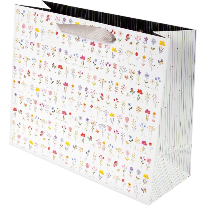 Goldbuch Borsa regalo Small & Brave White 27x13x33 cm