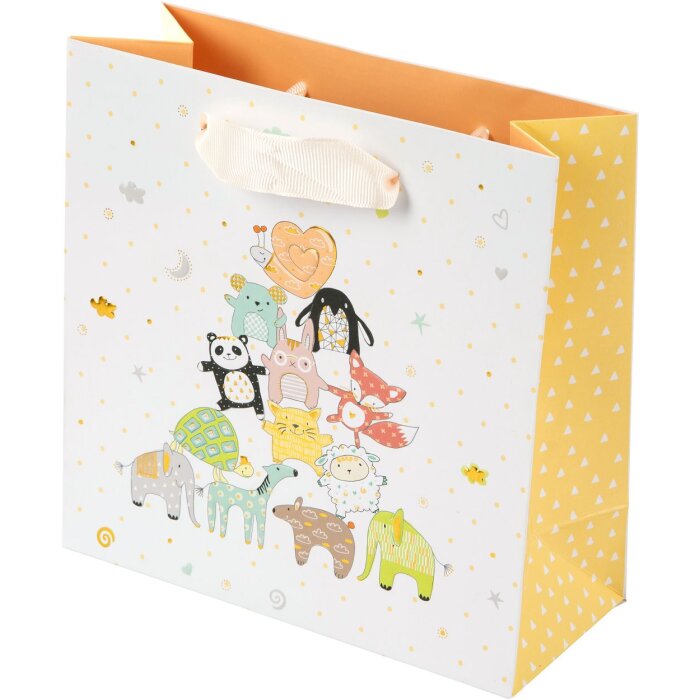 Goldbuch Borsa regalo con piramide animale 18x10x25 cm