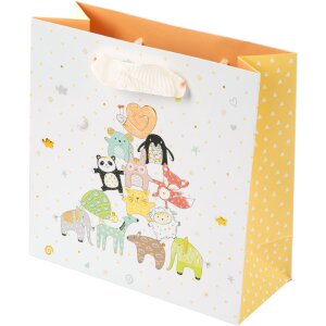 Goldbuch Borsa regalo con piramide animale 18x10x25 cm