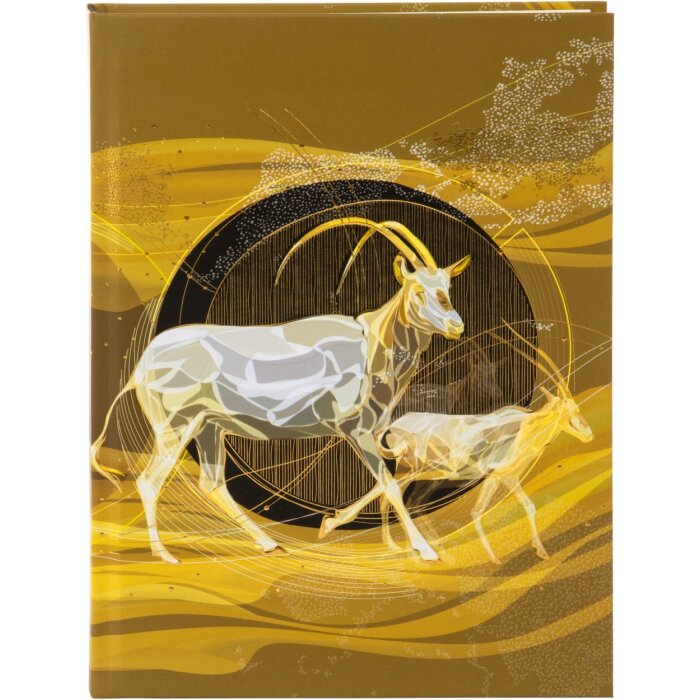 Quaderno Goldbuch Antilopi 15x22 cm 200 pagine bianche