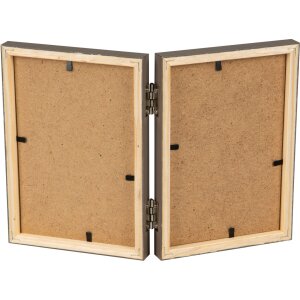 Goldbuch Cornice doppia Pino 2 foto 10x15 cm taupe