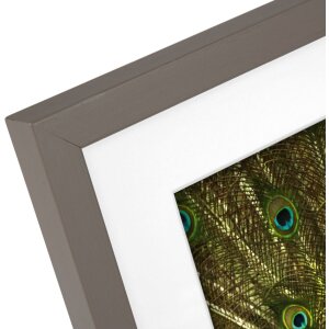 Cornice in legno Goldbuch Pino 30x40 cm taupe con Passepartout 20x30 cm