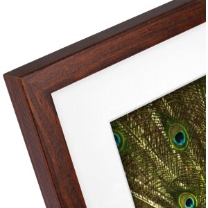 Goldbuch Cornice in legno Pino 20x25 cm mogano con passepartout 13x18 cm