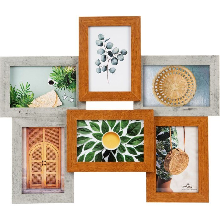 Cornice da galleria Goldbuch Concrete 6 foto 10x15 cm 46,5x40 cm