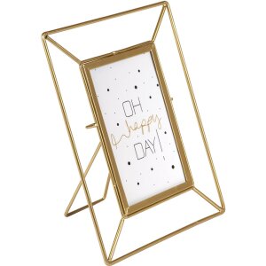 Goldbuch Cornice per ritratto in metallo Otranto 10x15 cm oro