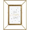 Goldbuch Cornice per ritratto in metallo Otranto 10x15 cm oro