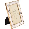 Goldbuch Cornice per ritratto in metallo Marmo 10x15 cm bianco