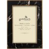 Goldbuch Cornice per ritratto in metallo Marmo 10x15 cm nero
